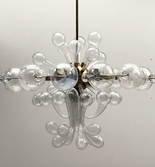 Glass suspension - Czech 1960s