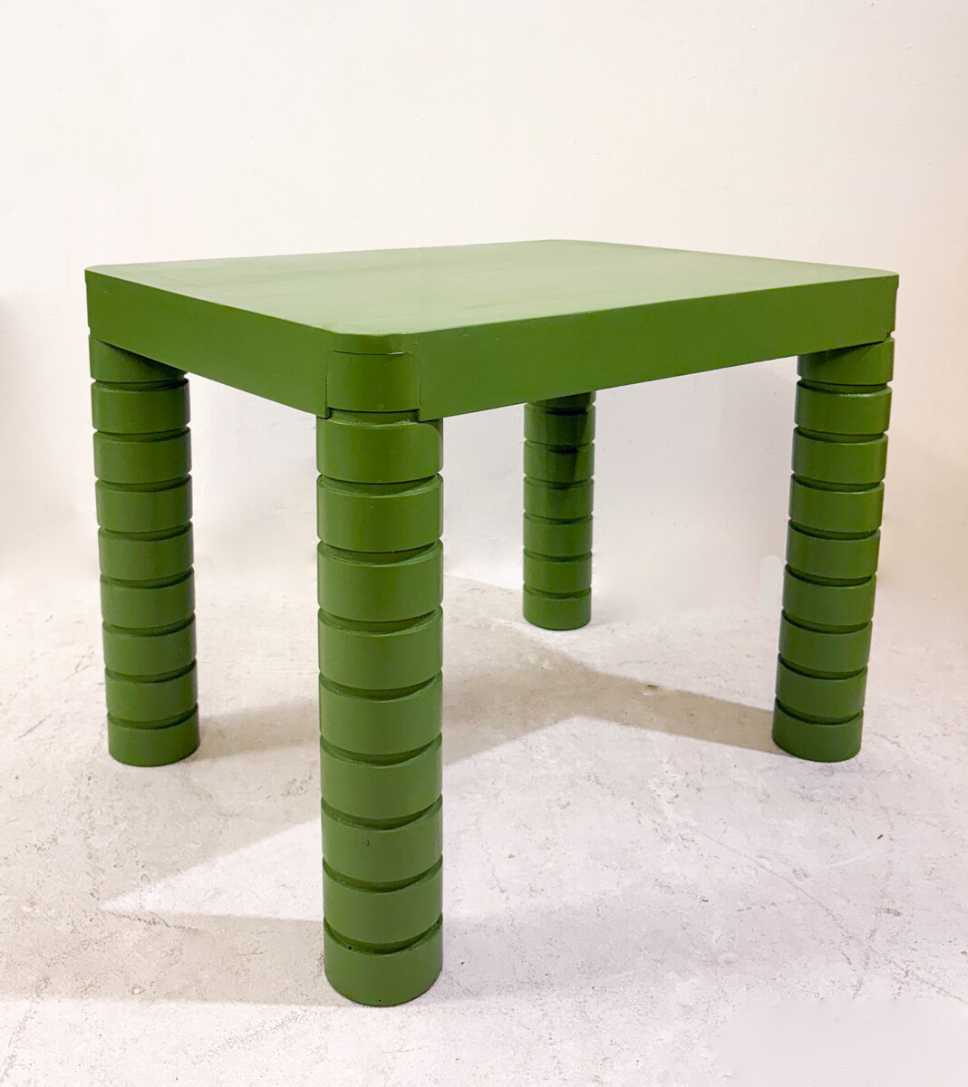 Green Lacquered Coffee table, 1960s