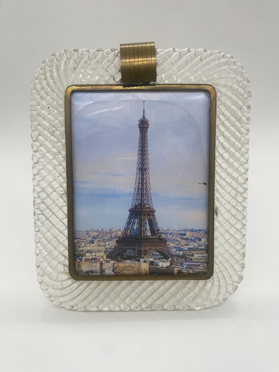 Hand Blown Murano Glasss Frame by Barovier & Toso