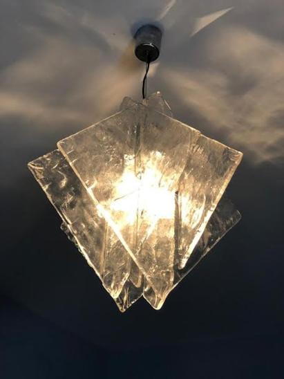 Hanging lamp Murano glass by Carlo nason