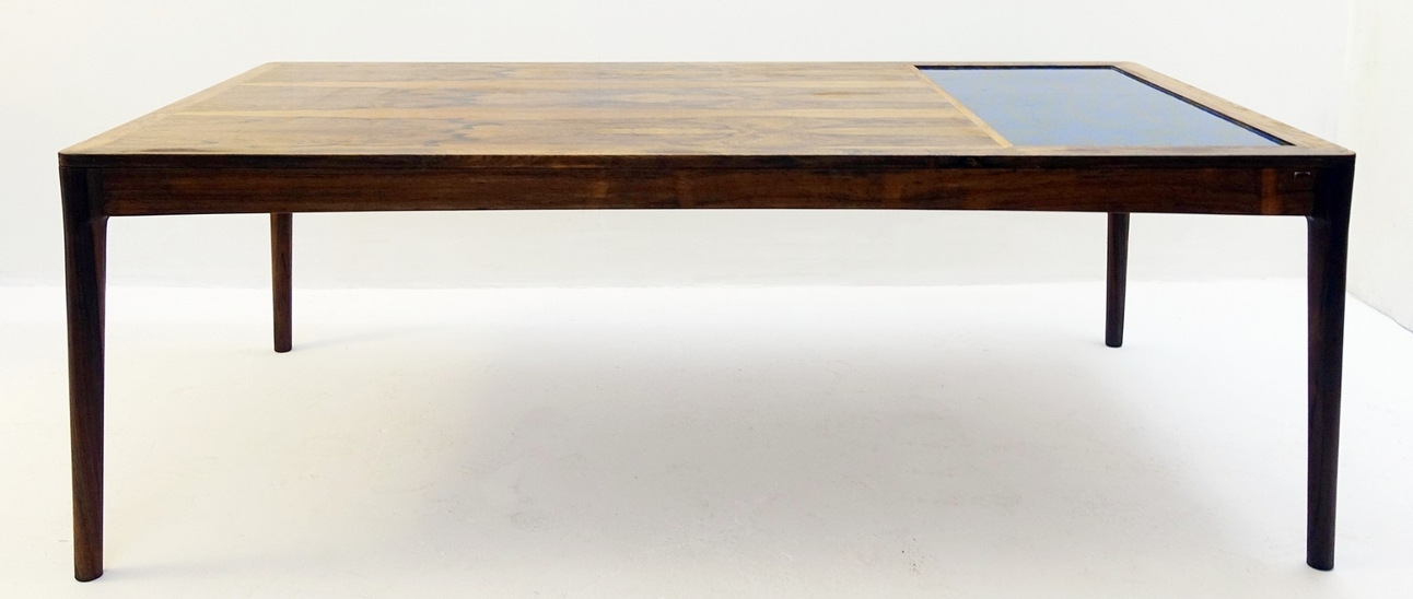 Hermann Bongard Large Rosewood Coffee Table