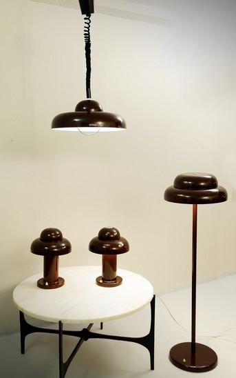 Hungarian Cloud Lamps By János Bánáti For OPteam - 1970s