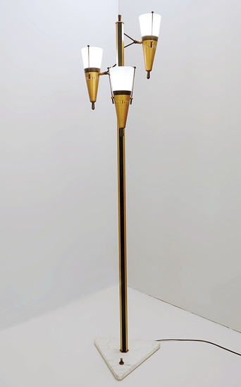 Italian 3 Light Floor Lamp