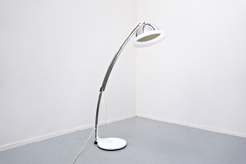 Italian Arc Floor Lamp by Goffredo Reggiani, 1960s