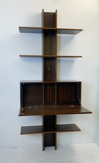 Italian bookcase, Teak , Circa 1960
