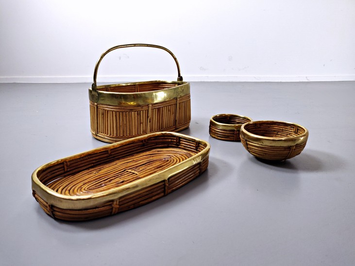 Italian Rattan Set