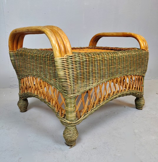 Italian Rattan Stool