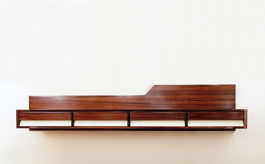 Italian Rosewood Wall Console