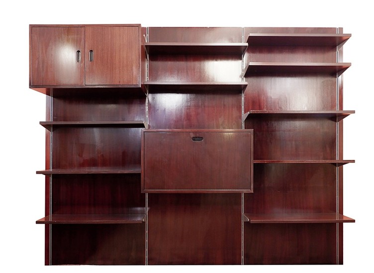 Italian Rosewood Wall Unit
