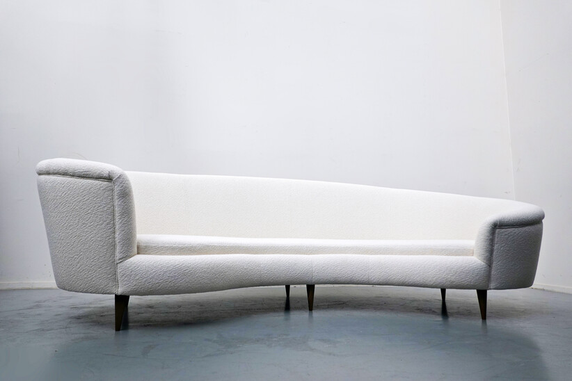 Italian Sofa, 1960s - New Upholstery