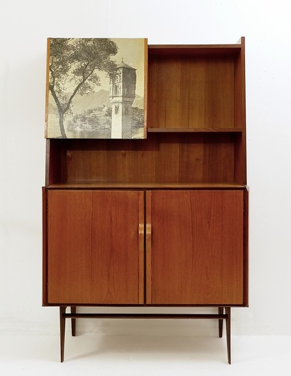 Italian Teak Highboard - 1950s
