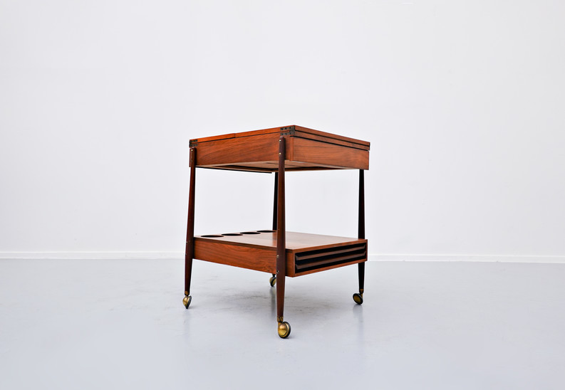 Italian Trolley, Teak, 1960s