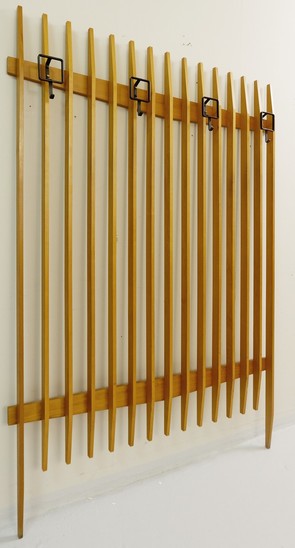 Italian Wall Coat Rack By Fiarm - 1960s