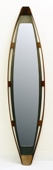 Italian Wall Oval Mirror