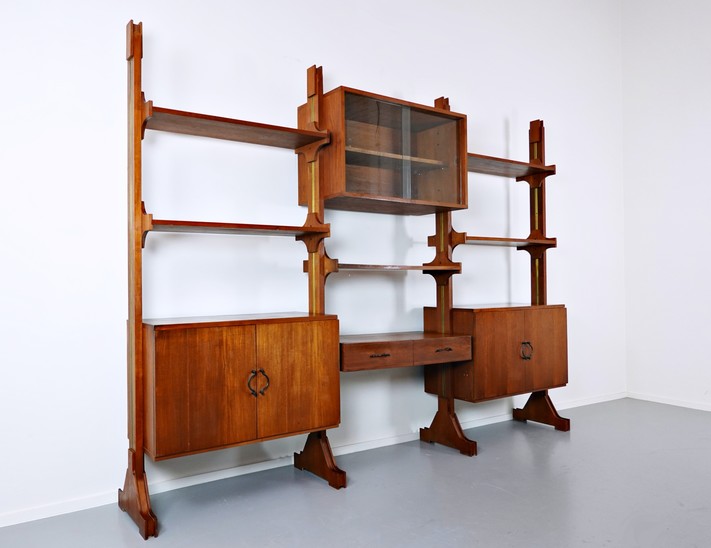 Italian Wall Unit, 1960s