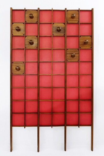 Italian Wooden Coat Rack - 1960s
