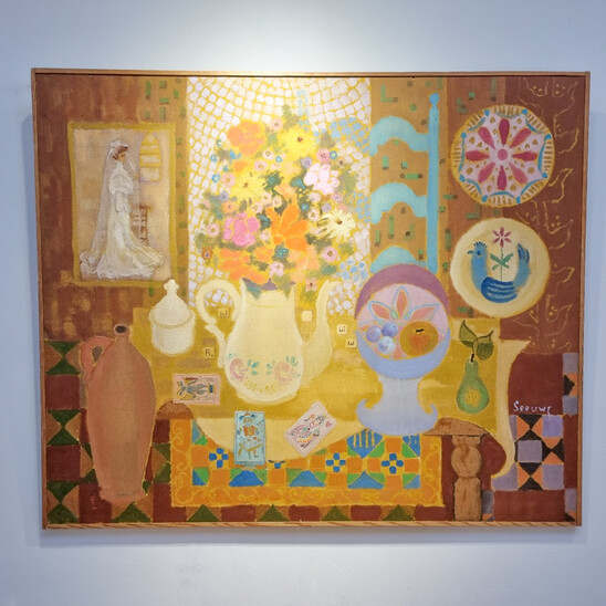 Jos Seeuws (1912-2003) Painting, Belgium, 1970s