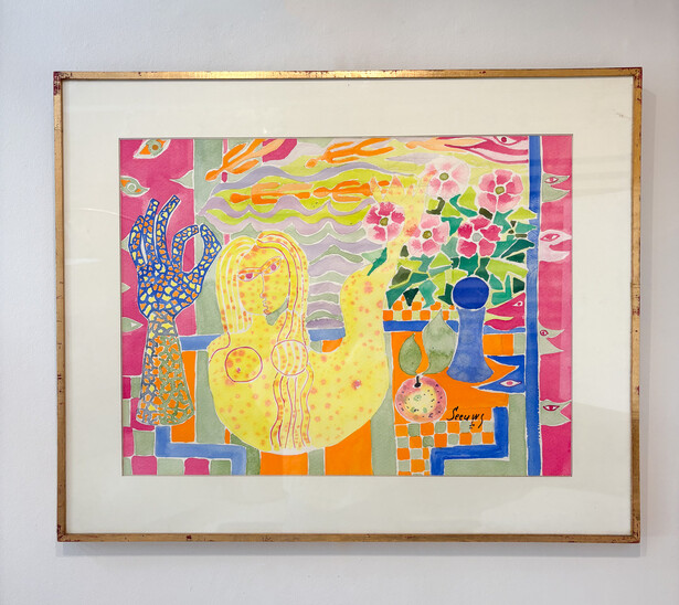 Jos Seeuws (1912-2003) Painting, Belgium, 1970s