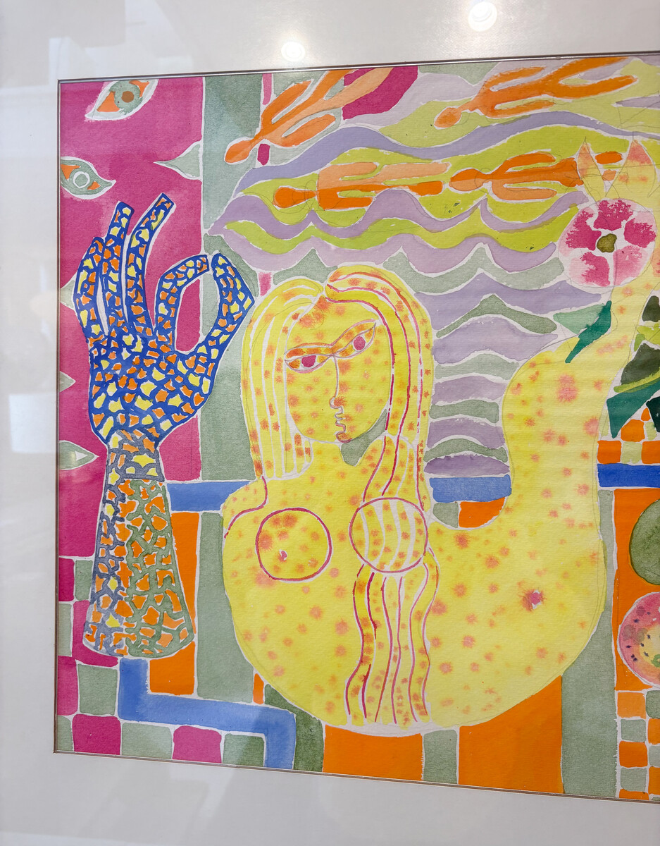 Jos Seeuws (1912-2003) Painting, Belgium, 1970s