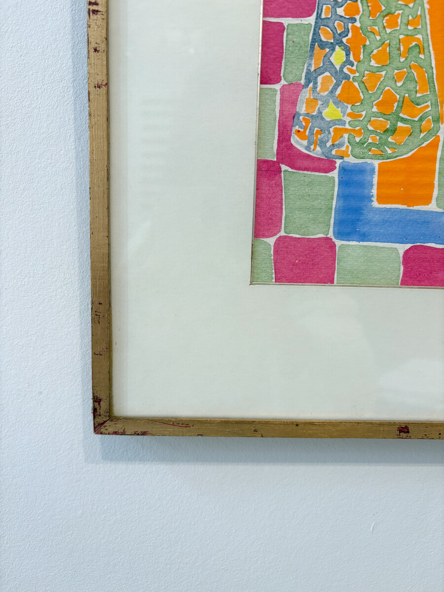 Jos Seeuws (1912-2003) Painting, Belgium, 1970s