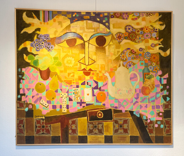 Jos Seeuws (1912-2003) Painting, Belgium, 1970s