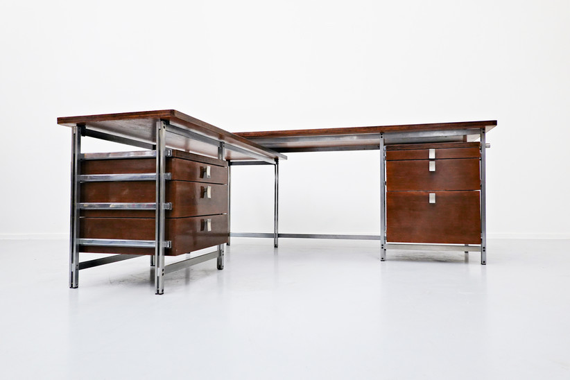 Jules Wabbes Desk for Foncolin building - Belgium 1957