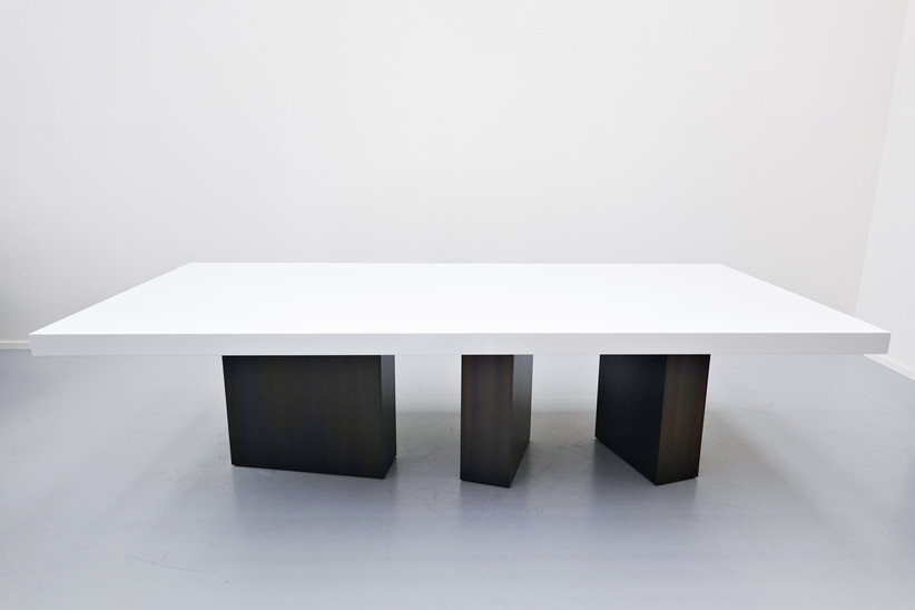 Lacquered Dining Table designed by Iceberg Architecture Studio