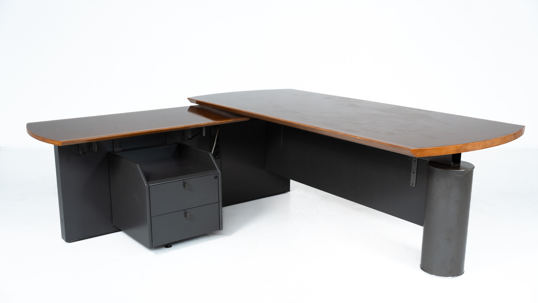 Large  Artona Desk by Afra & Tobia Scarpa for Maxalto, 1970s