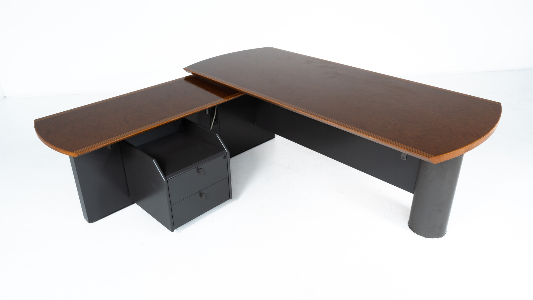 Large  Artona Desk by Afra & Tobia Scarpa for Maxalto, 1970s