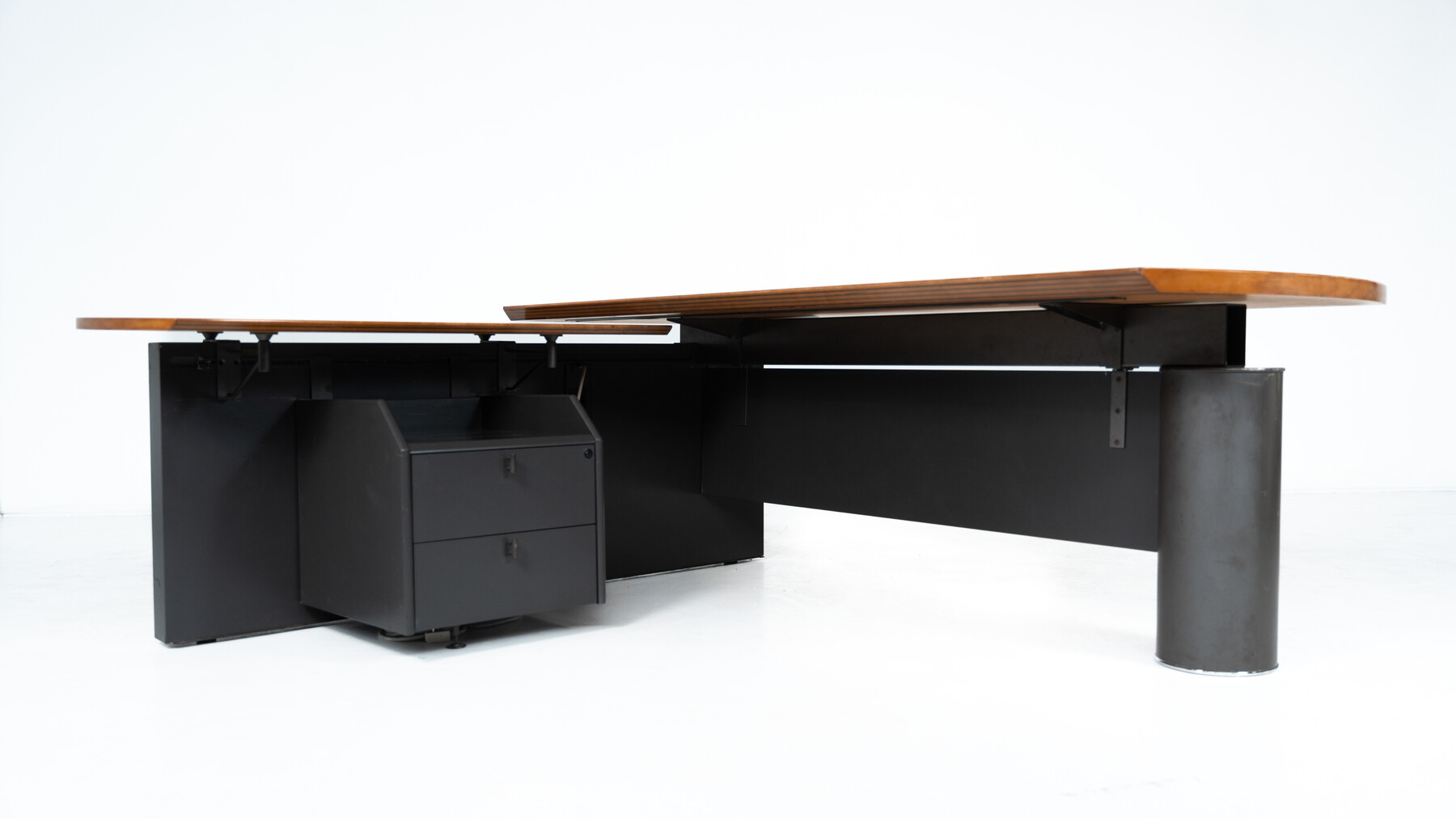 Large  Artona Desk by Afra & Tobia Scarpa for Maxalto, 1970s