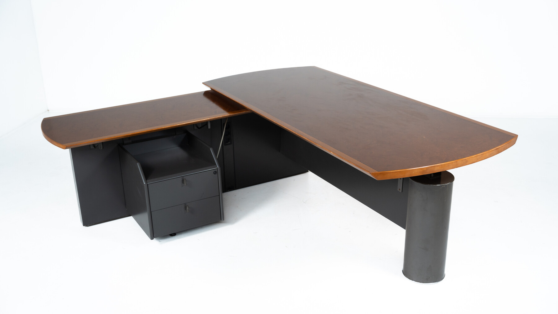 Large  Artona Desk by Afra & Tobia Scarpa for Maxalto, 1970s