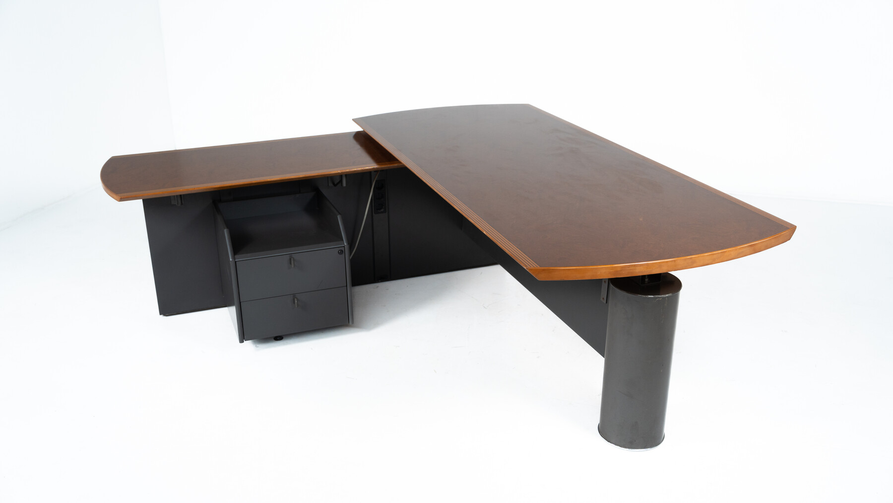 Large  Artona Desk by Afra & Tobia Scarpa for Maxalto, 1970s