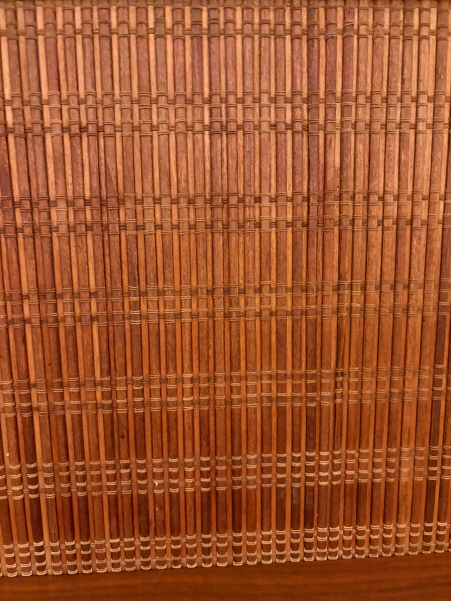 Large Bamboo Console, Italy, 1970s