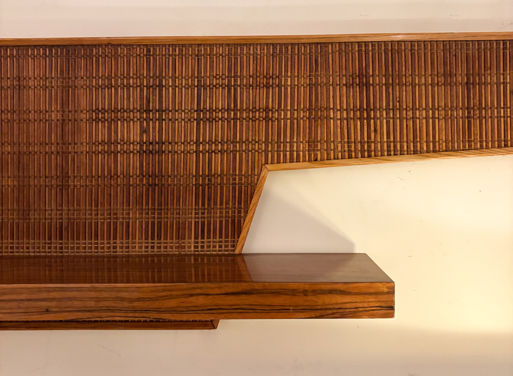 Large Bamboo Console, Italy, 1970s