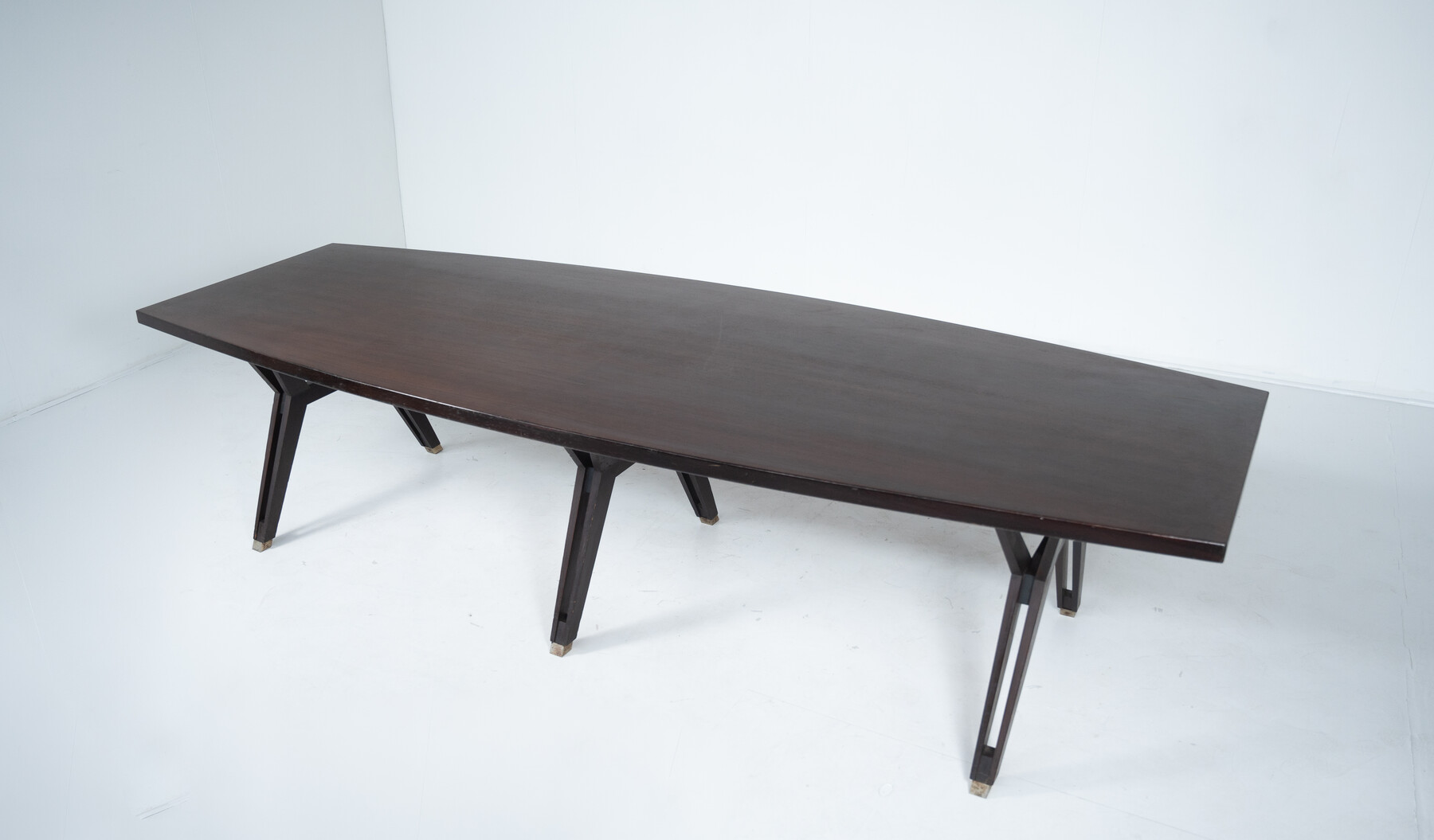 Large Conference Table Tolomeo by Ennio Fazioli for MIM, 1960s