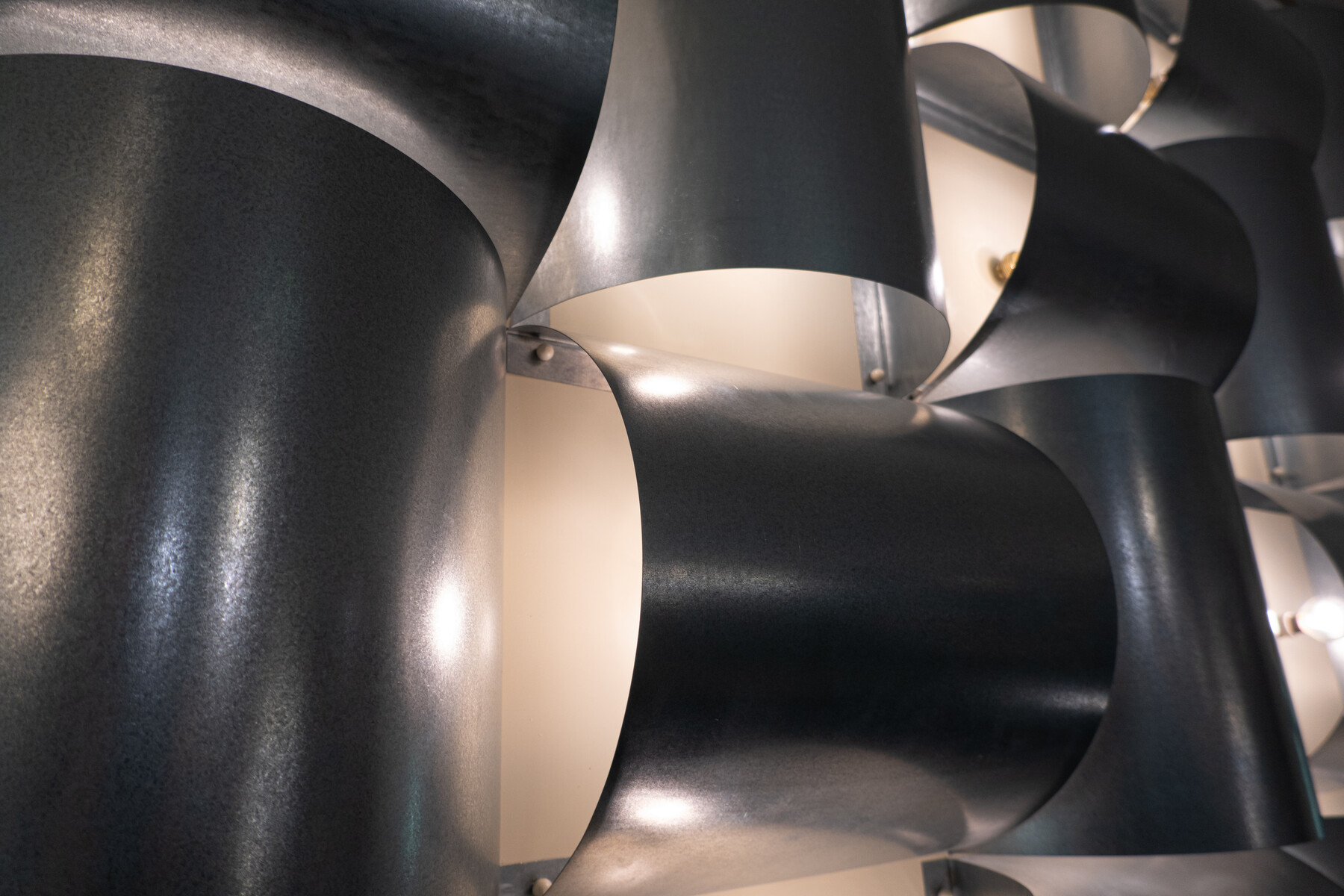 Large Contemporary Modular Aluminium Wall Light Panel, Belgium