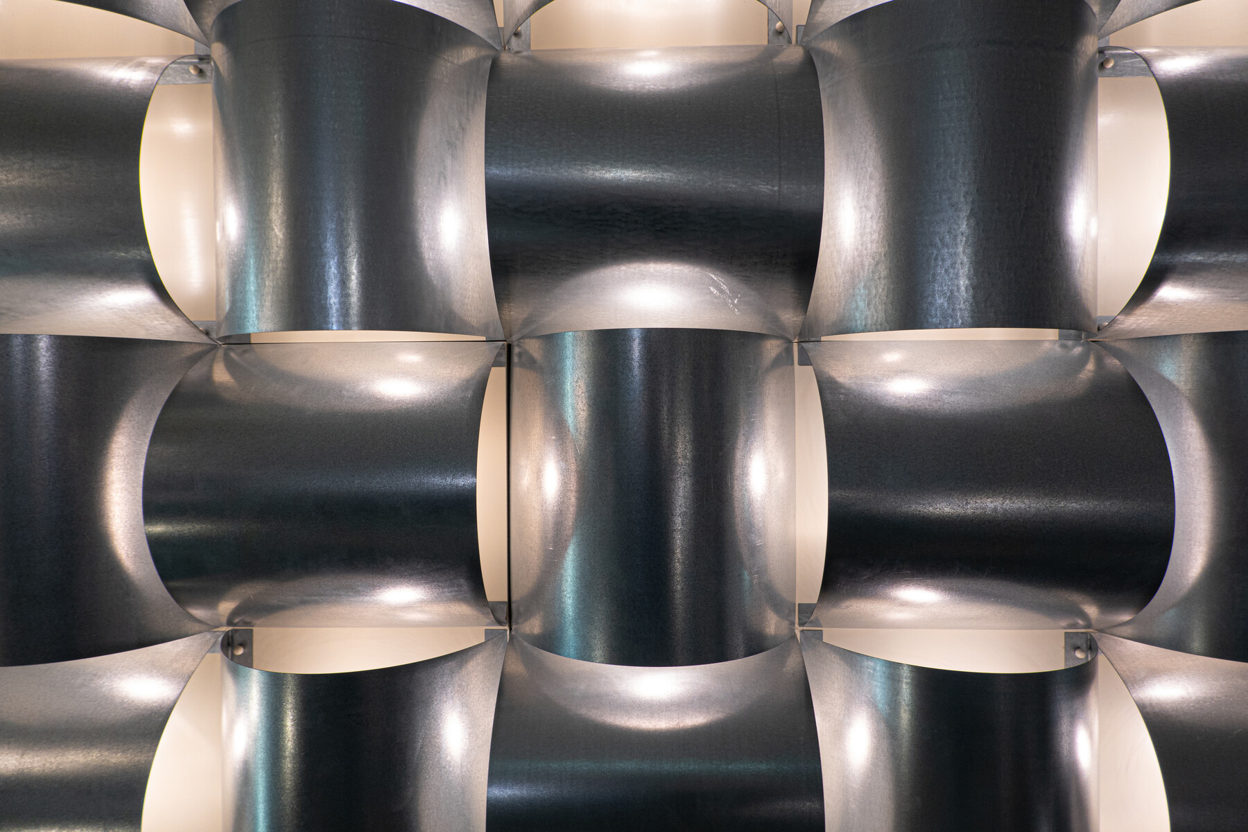 Large Contemporary Modular Aluminium Wall Light Panel, Belgium