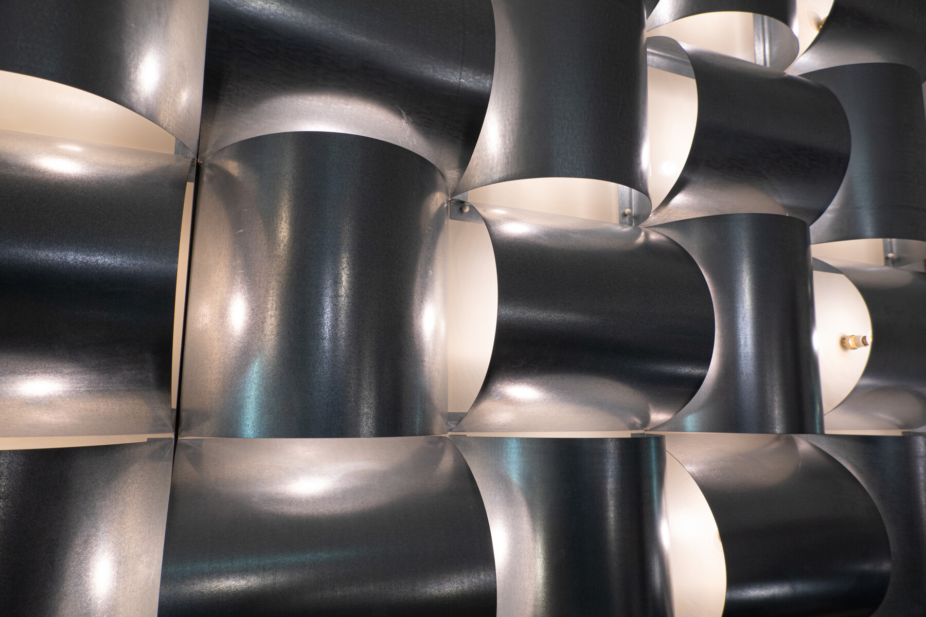 Large Contemporary Modular Aluminium Wall Light Panel, Belgium