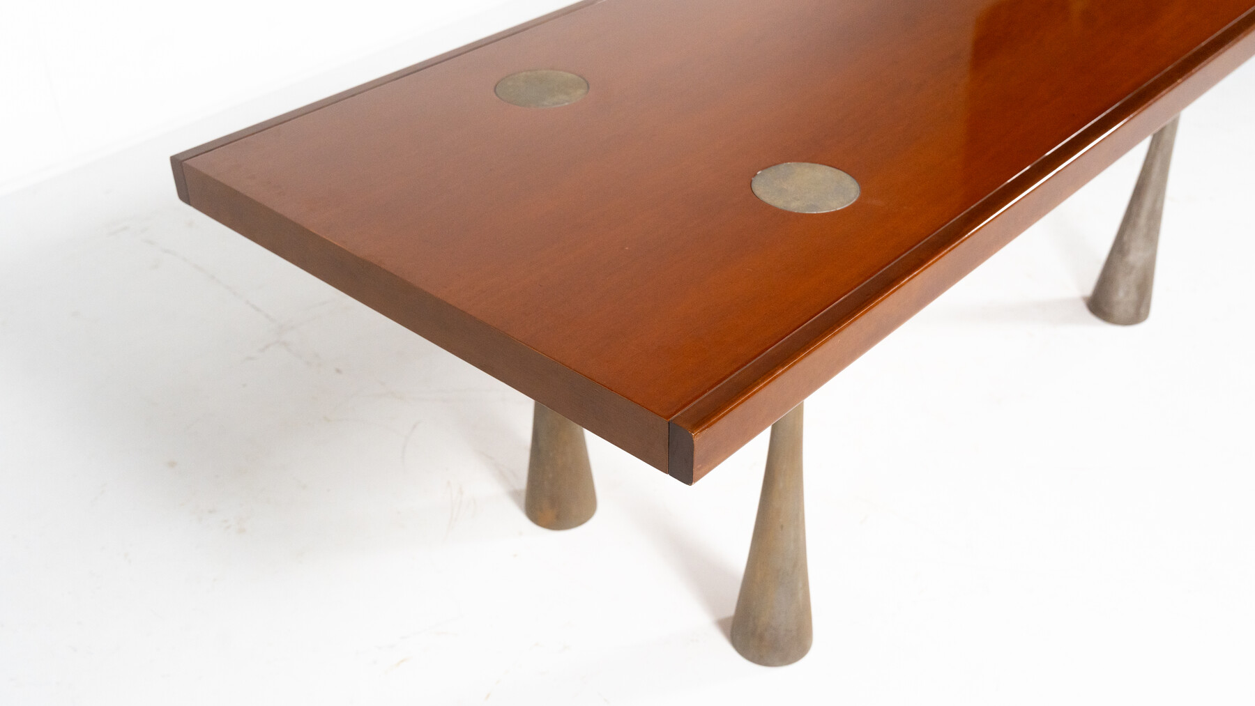 Large Dining Table by Angelo Mangiarotti, Italy