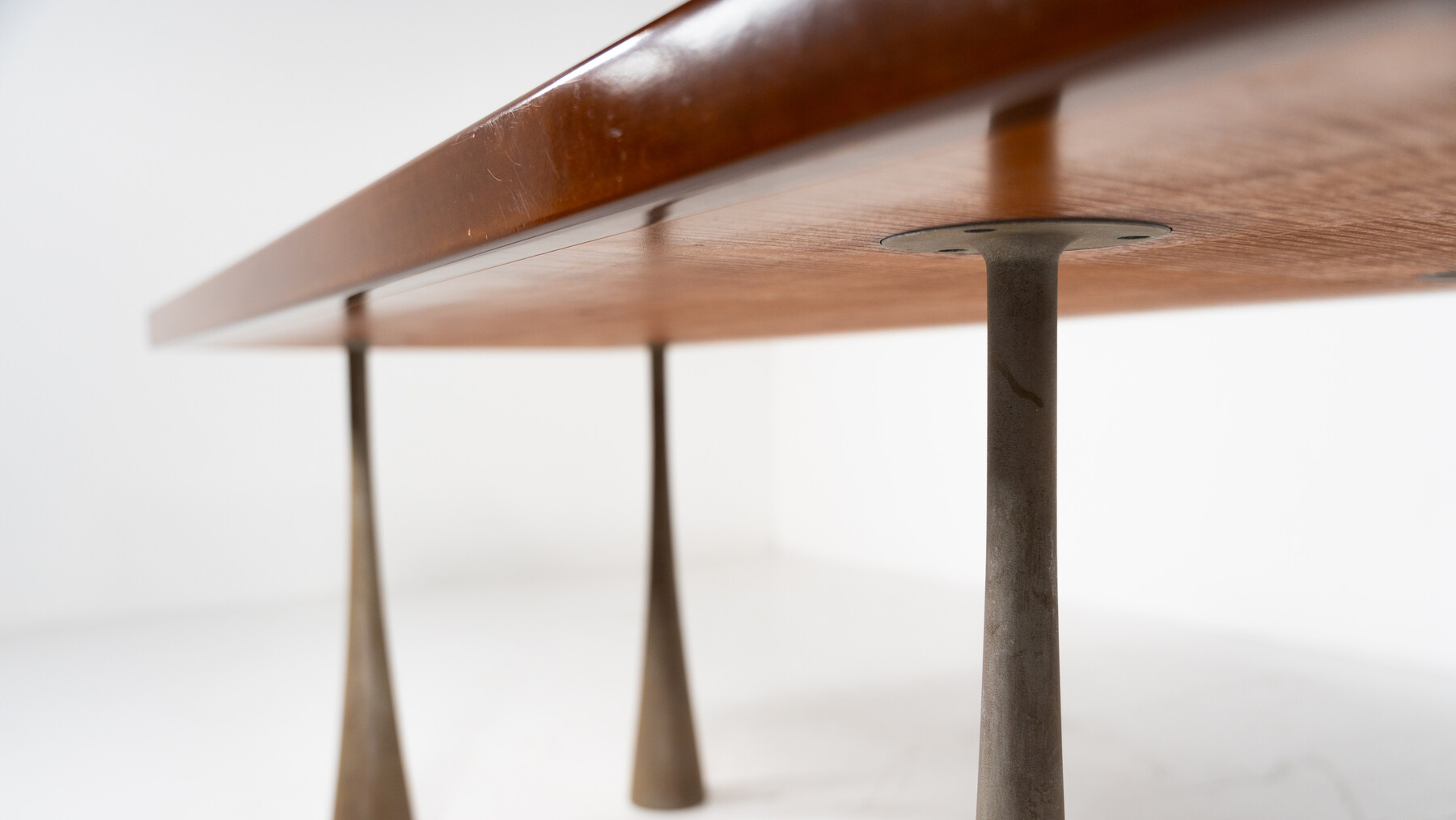Large Dining Table by Angelo Mangiarotti, Italy