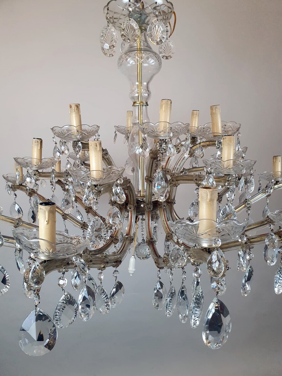 Large Marie-Thérèse Chandelier With 22 Lights