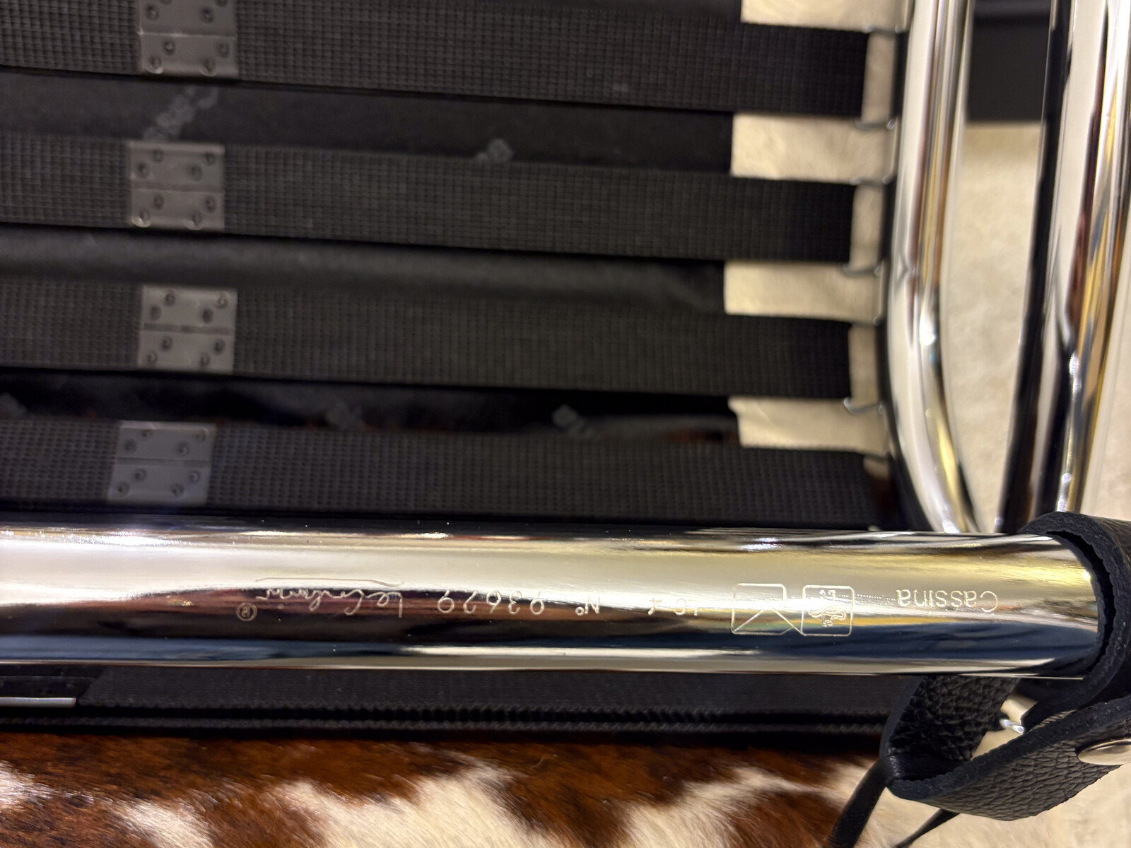 Le Corbusier Lounge Chair LC4  For Cassina, Italy, 2000s