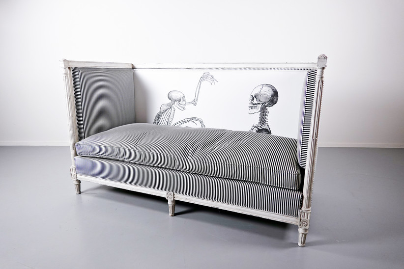 Louis XVI Style Sofa, Belgium 