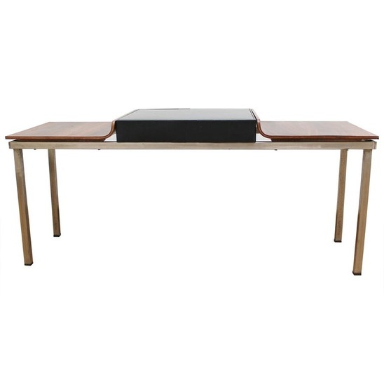 Mahogany bench / side table by Campo & Graffi