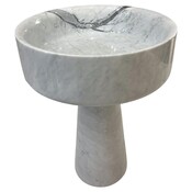 Marble Planter by Angelo Mangiarotti, Italy, 1970s