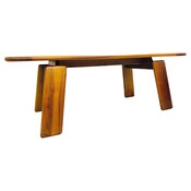 Mario Marenco Walnut Dining Table,1980s