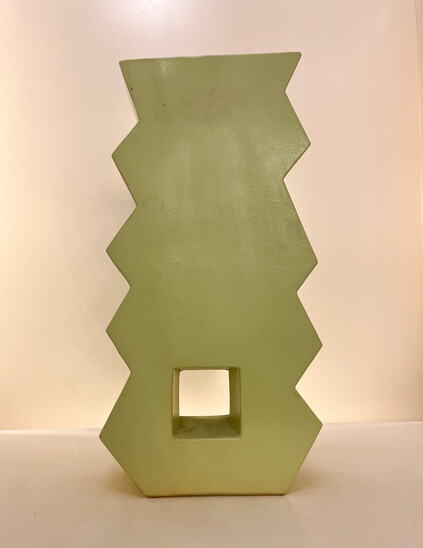 Memphis Style Ceramic Vase by Florio Keramia, Italy