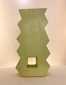 Memphis Style Ceramic Vase by Florio Keramia, Italy