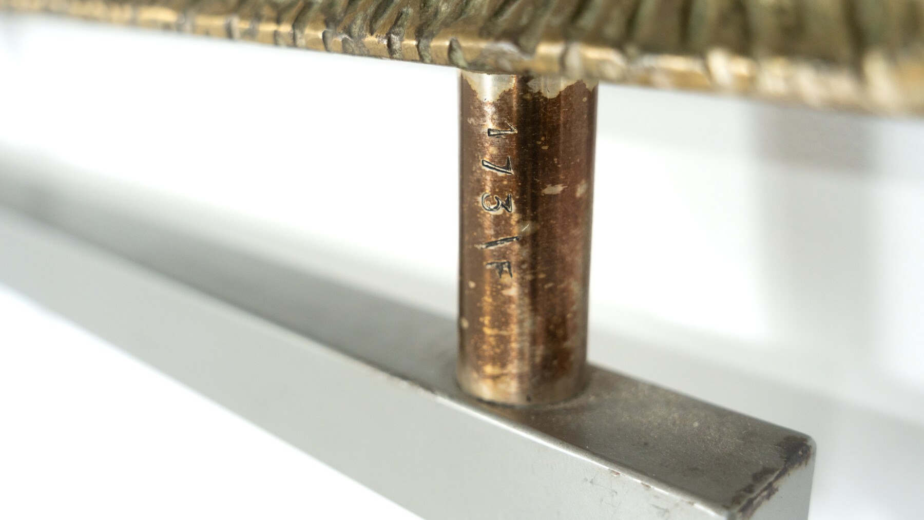 Mid-Century Brass Bed by Luciano Frigerio, 1970s