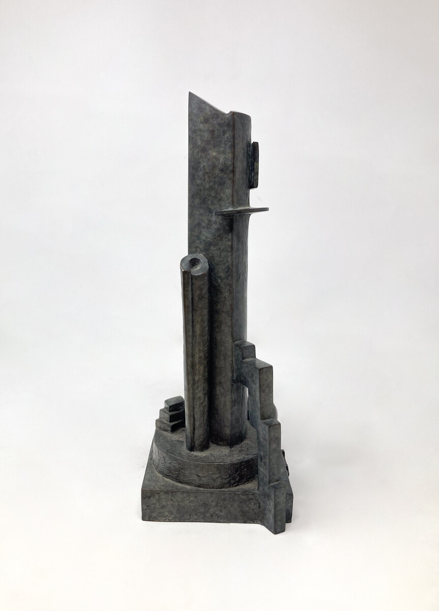 Mid-Century Bronze Modernist Sculpture, 1950s